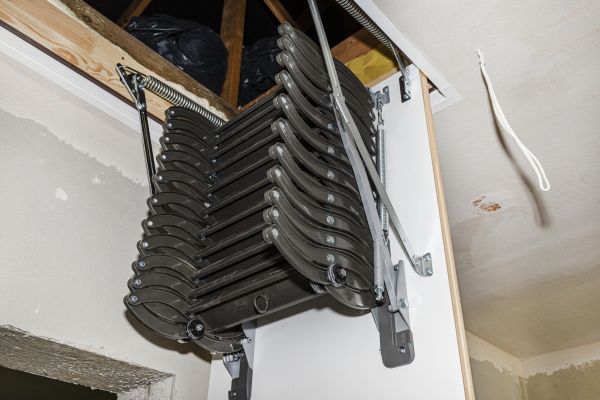 Pulldown Stairs Installation in Sandpoint