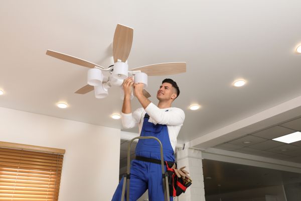 Ceiling Fan Bulb Replacement in Sandpoint